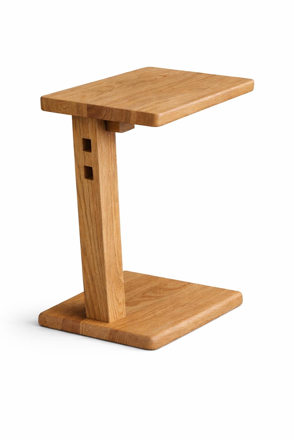 Table d’appoint d’exception en chêne massif